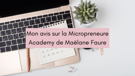 Ce que j'ai appris de la Micropreneure Academy de Maëlane Faure